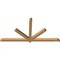 Ekena Millwork Kennewick Timber Gable Bracket, Western Red Cedar, 84"W x 42"H x 3 1/2"D x 3 1/2"F, 12/12 Pitch GBW084X42X0404KEN00SWR - alternate 2